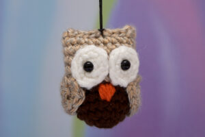 handmade_crochet_keychain_mini_owl